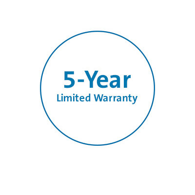 5-Year Limited Warranty