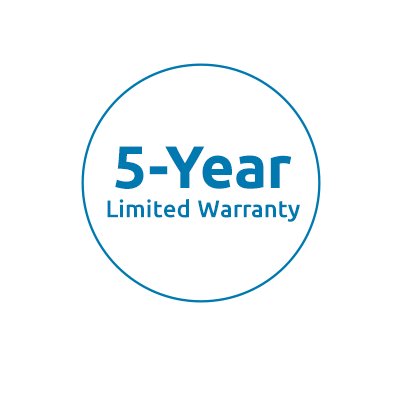 5-Year Limited Warranty