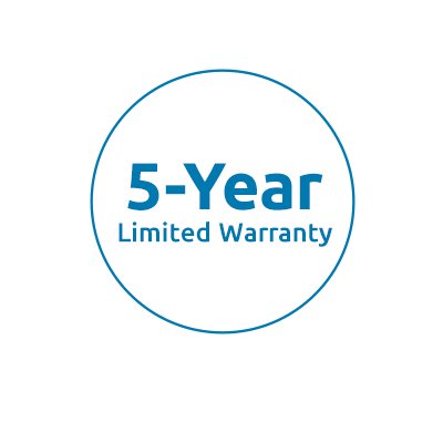5-Year Limited Warranty