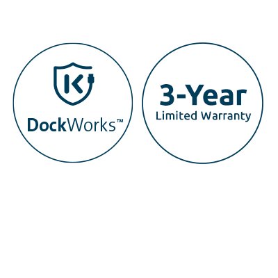 Free Kensington DockWorks™ Software and 3-Year Limited Warranty