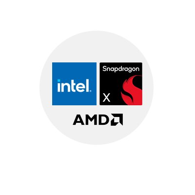 Compatible with Windows on x86 and ARM