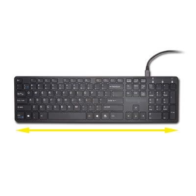 Kensington KP400 Switchable Bluetooth and Wired Full-Size Keyboard