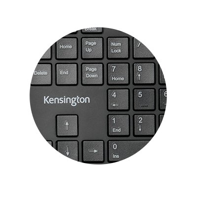 Kensington Pro Fit Ergo Teclado Ergonómico Inalámbrico, nano receptor  USB-A, negro, K75401ES - Teclados Kalamazoo