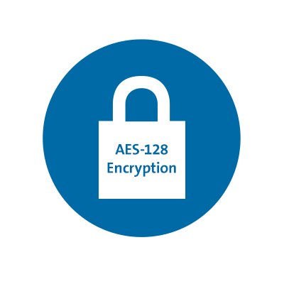 Dual Wireless with 128-bit AES Encryption Security