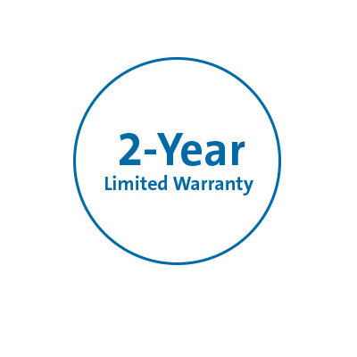 Two-year warranty