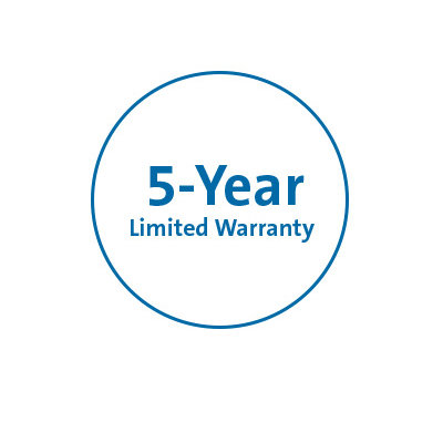 5-Year Warranty