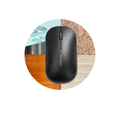 Kensington SureTrack Dual Wireless Mouse - Ratón - óptico - 4 botones -  inalámbrico - 2.4 GHz, Bluetooth 3.0, Bluetooth 5.0 LE - receptor  inalámbrico USB - negro