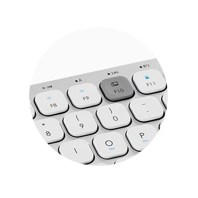 Kensington Dual clavier compact sans fil, qwerty bij VindiQ Office