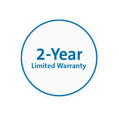 Two-year warranty