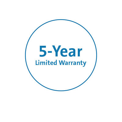 5-Year Warranty