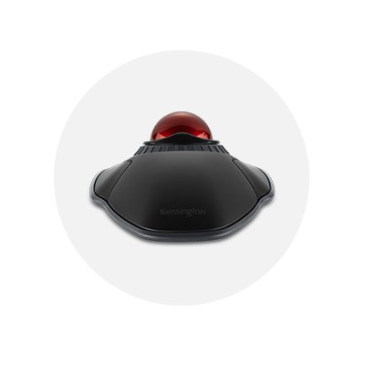 Wireless Trackball Mouse, red ball 