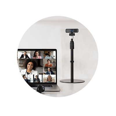 Kensington Supporto telescopico per scrivania A1010 Accessori per  videoconferenza K87651WW