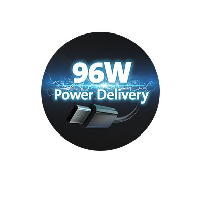 96W Power Delivery