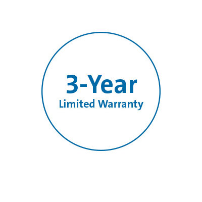 3-Year Limited Warranty