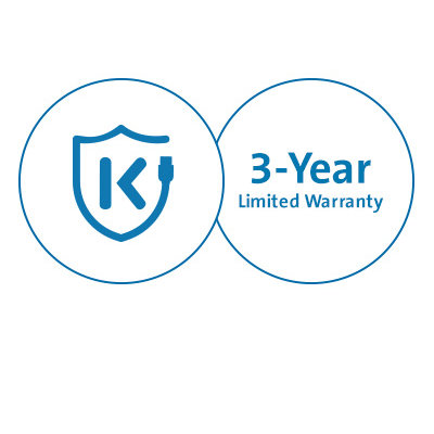 Free Kensington DockWorks™ Software and 3-Year Limited Warranty