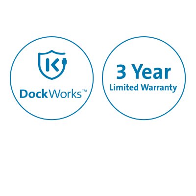 Free Kensington DockWorks™ Software and 3-Year Limited Warranty