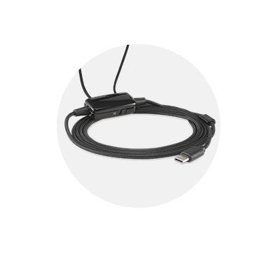 6.5ft (2m) Nylon Braided Cord