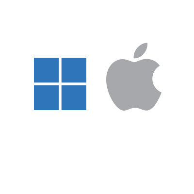 Windows and macOS Compatible