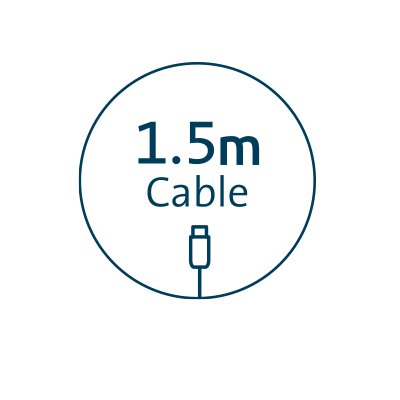 Compact Design with Reliable Wired Connection