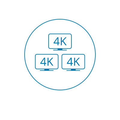 Triple Video Displays