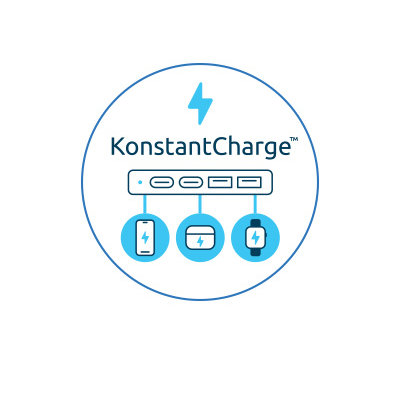 USB Ports with KonstantCharge™