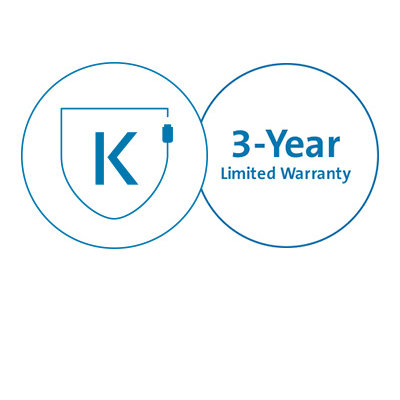 Free Kensington DockWorks™ Software and 3-Year Limited Warranty