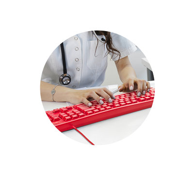 Pairs with Pro Fit™ Washable Mouse