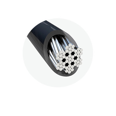 6ft (1.8m) Carbon Steel Cable