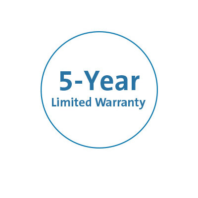 5-Year Limited Warranty