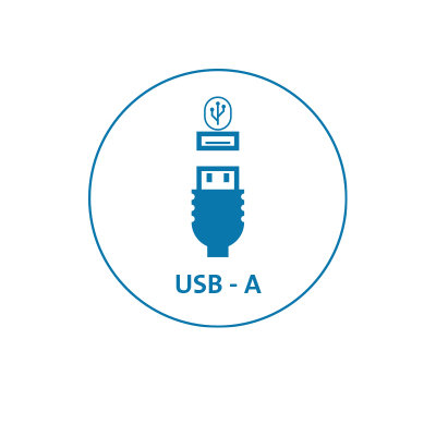 Connexion filaire USB prête à l'emploi