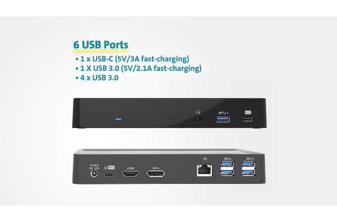 SD4780P Universal Docking Station, Black - mastersupplyonline