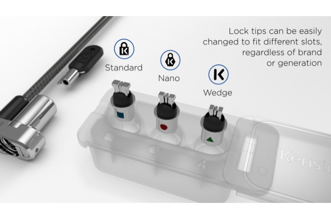 Universal 3-in-1 Keyed Laptop Lock