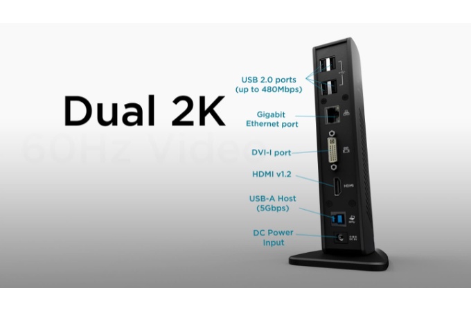 Kensington SD4500 USB-C Universal 5Gbps Dual-4K Dock - DisplayPort and HDMI  Ports - docking station - HDMI