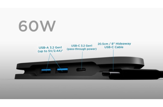 Sd1600p Usb C 5gbps Mini Mobile Dock W Pass Through Charging 4k Hdmi Or Hd Vga Win Chrome Mac Universal Laptop Usb Docking Stations Kensington