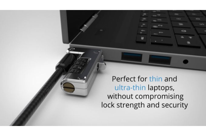 Kensington Slim Combination Laptop Lock