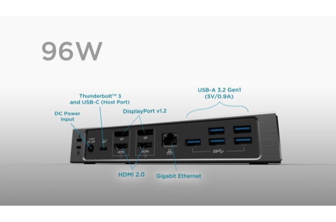 SD5600T Thunderbolt™ 3 and USB-C Dual 4K Hybrid Docking Station - 96W PD –  Windows/macOS