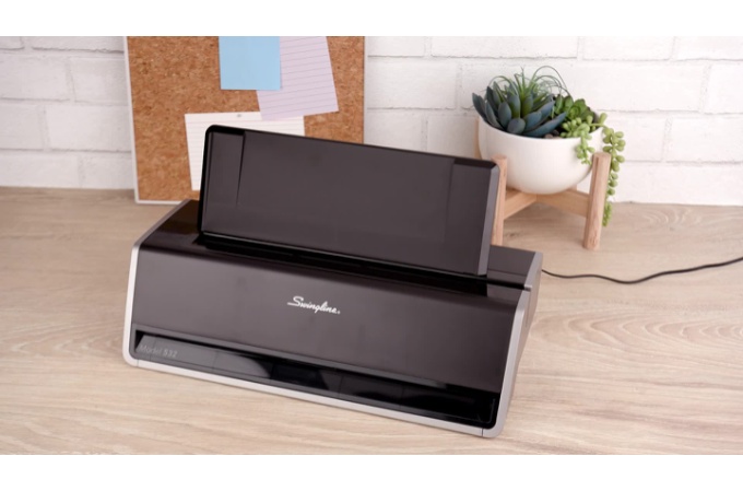 Swingline® Commercial Electric Punch, 2 Holes, 28 Sheets