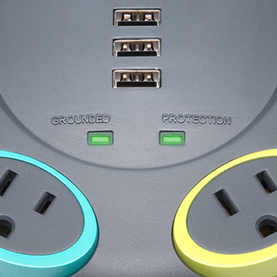 Ground & Surge Protection Indicator