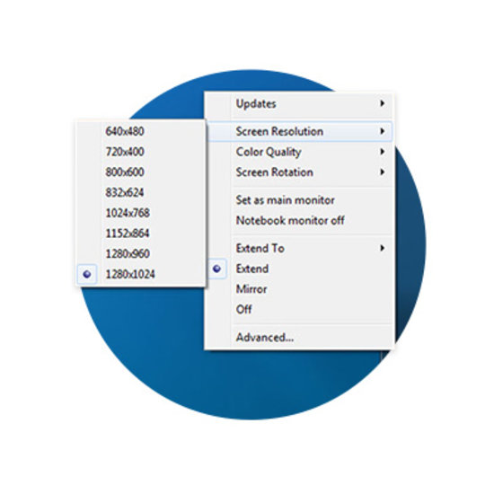 Display Settings Software