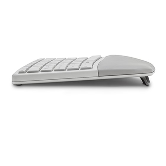 Split and Sloped Keyboard with Adjustable Reverse Tilt