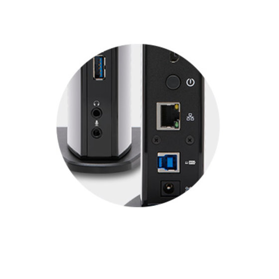 Six USB Ports (USB 3.2 Gen1 @ up to 5Gbps)