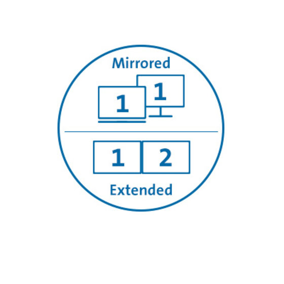 Mirror Monitors or Operate Each Independently