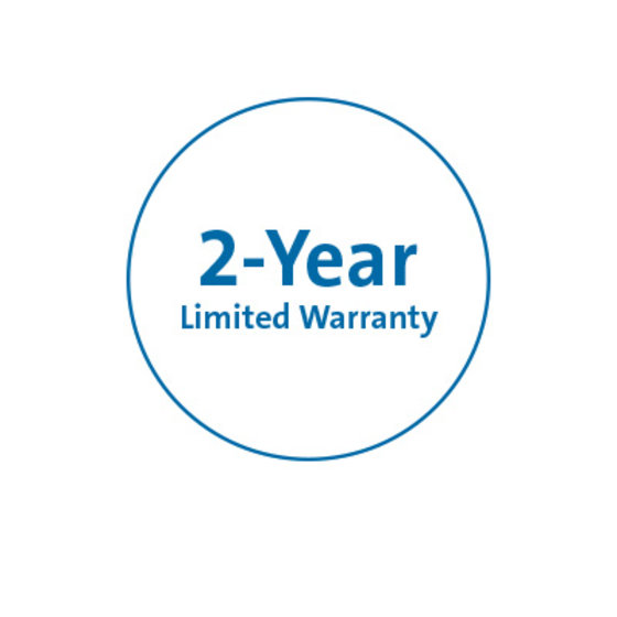 Two-year limited warranty