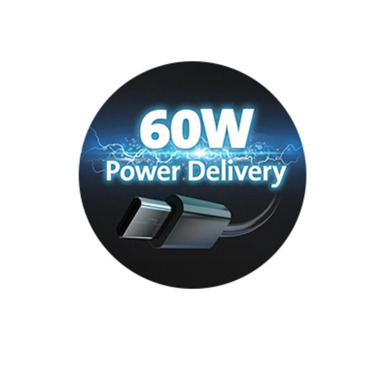 60W Power Delivery