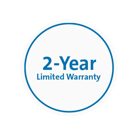 Two-year warranty