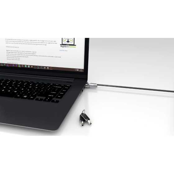 NanoSaver® Keyed Laptop Lock | Laptop, iPad, & Computer
