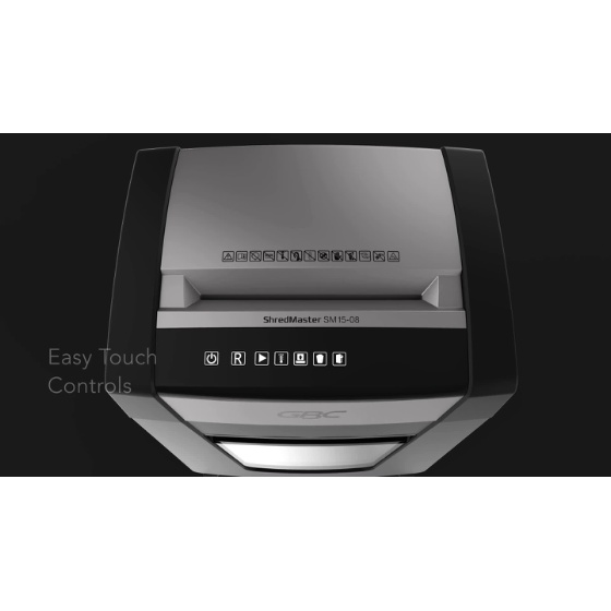 GBC® ShredMaster SX20-08 Super Cross-Cut Shredder, P-4, 20 Sheets