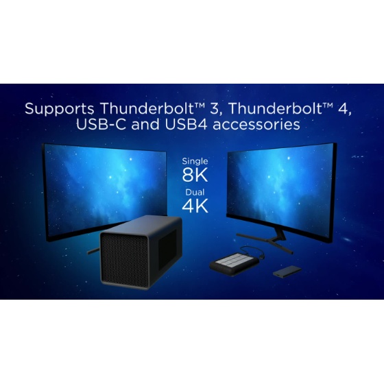 SD5700T Thunderbolt™ 4 デュアル4Kドッキングステーション 90W