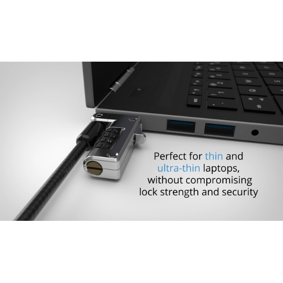 専用AD XXL Slim NanoSaver® Combination Laptop Lock | Laptop