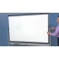 Quartet Prestige 2 Mobile Presentation Easel, Reversible Magnetic Whiteboard/Flipchart, 72" x 48", Graphite Finish Frame thumbnail videos 1 of 1